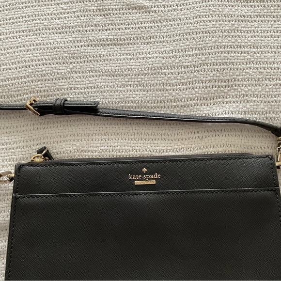 Kate Spade Black Crossbody Bag with Textured Finish - Picture 3 of 9
